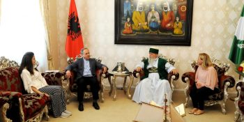 The World Leader received at the Holy See, the General Director of the National Institute for the Integration of Albanian Orphans, Mr. Ilir Çumani