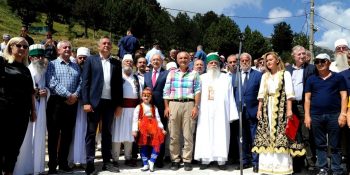 The traditional ceremony of the Holy See on Mount Tomorri