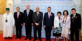 World Leader attends Southeast Europe Peace Summit