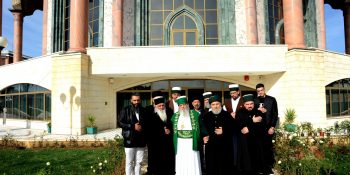 The head of the Rifai Order visits the Bektashi World Headquarters