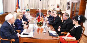 The Head of the Assembly of the Republic of Northern Macedonia, Mr. Talat Xhaferi received in a special meeting the World Grandfather of Bektashi Community