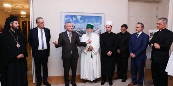 Swiss Ambassador Adrian Maitri hosted a reception for religious communities