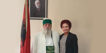 The World Leader was received today in a special meeting by the Prefect of the Tirana Region, Mrs. Suzana Jahollari