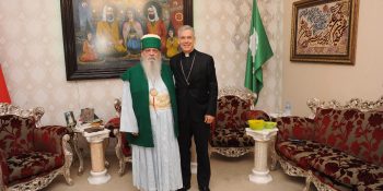 Visit of the Vatican Ambassador in Albania, Charles Johnes Brown