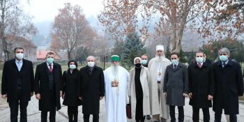 The Bektashi World Leader, Haxhi Dede Edmond Brahimaj, meets with the Speaker of the Turkish Parliament, Prof. Dr. Mustafa Şentop