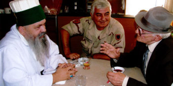 Consolation of the Bektashi World Grandfather, His Grace, Haxhi Dede Edmond Brahimaj, for passing from this life of Rustem Peçi, President of the Veterans of LANÇ of Albania