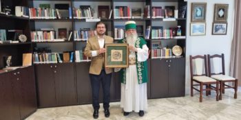 Visit of the Director of the Institute “Junus Emre”, in Tirana, Mr. Omer Osman Demirbas in the Bektashi World Headquarters.