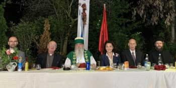 Bektashi World Leader, His Grace Haji Dede Edmond Brahimaj sets iftar on the occasion of the holy month of Ramadan
