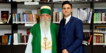 Visit of the diplomatic representative of the Political Affairs and the Press to the Embassy of Hungary in Albania, Mr. Bence József Gombor, in the Bektashi World Headquarters.