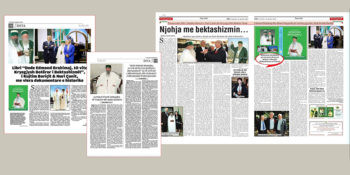 PROMOTION OF THE ALBUM FOR DEDE RESHAT BARDHI AND THE BOOK FOR DEDE EDMOND BRAHIMAJ, BY THE AUTHORS NURI ÇUNI AND KUJTIM BORICI, IN TODAY’S NEWSPAPERS