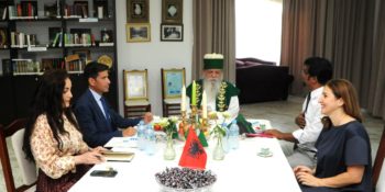 The Bektashi World Leader, His Holiness, Haxhi Dede Edmond Brahimaj, received the UNHCR representatives in Albania.