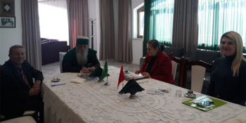 In the framework of RESILIENCE, the Rector of Albanian University, Prof. Dr. Kaliopi Naska held a meeting with the World Headfather, His Holiness, Hajji Dede Edmond Brahimaj.