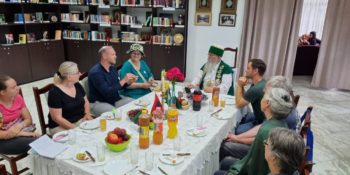 Visit of a delegation of theologians from Switzerland.