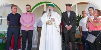 Today, the day of the traditional pilgrimage, in the tekke of Kreshova in Kolonja