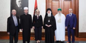 The Speaker of the Albanian Parliament, Mrs. Lindita Nikolla, received the leaders of religious communities: Religious tolerance, a model for political and social behavior