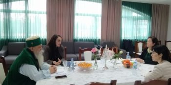 Meeting with the Director of INSTAT Mrs. Elsa Dhuli and the Chairman of the Interreligious Council of Albania, His Holiness, Haxhi Dede Edmond Brahimaj