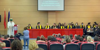 Josef Weidenholzer Awarded the title “Doctor Honoris Causa” from Vlora University