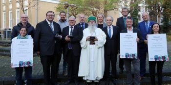 The title “Ring of Tolerance and Peace” for the Bektashi World Grandfather, His Holiness, Haxhi Dede Edmond Brahimaj, Cologne-Germany