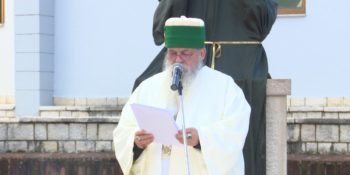 Inauguration of the bust of the former Bektashi World Leader, grandfather Ahmet Myftari in the city of Kruja