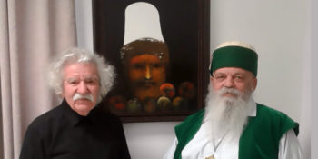 The world-famous Albanian painter, Omer Kaleshi, passed away.  Dede Edmond Brahimaj: Rest in peace, our brother!