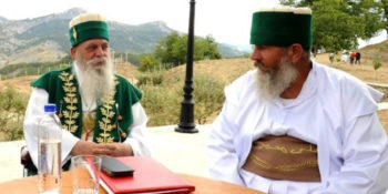 World Grandfather, Dede Edmond Brahimaj and Baba Hekuran Nikollari, fraternal meeting and coordination of measures, for the traditional pilgrimage in Alipostivan, Përmet