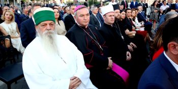 World Grandfather, His Holiness Haxhi Dede Edmond Brahimaj, participated in the ceremony of the 31st anniversary of Ukraine’s independence