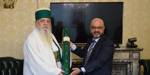 KRYEGJYSHI BOTËROR, DEDE EDMOND BRAHIMAJ VIZITON AMBASADËN E PAKISTANIT NË BRUKSEL, BELGJIKË