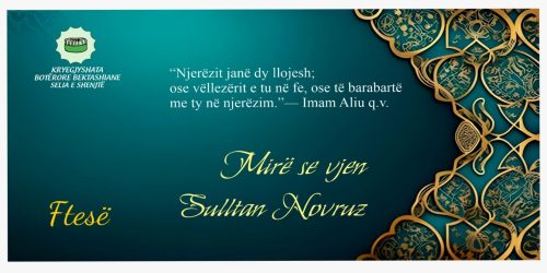 FTESË! MIRË SE VJEN SULLTAN NOVRUZ!