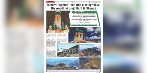 VAZHDON PELEGRINAZHI BEKTASHIAN NË MALIN E TOMORRIT